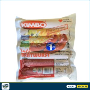 Kimbo Sosis Sapi Bratwurst 6+1 Pcs