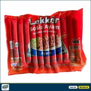 Lekker Sosis Merah 500Gr