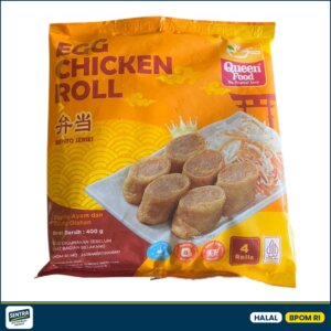 Queen Food Egg Chicken Roll 400Gr