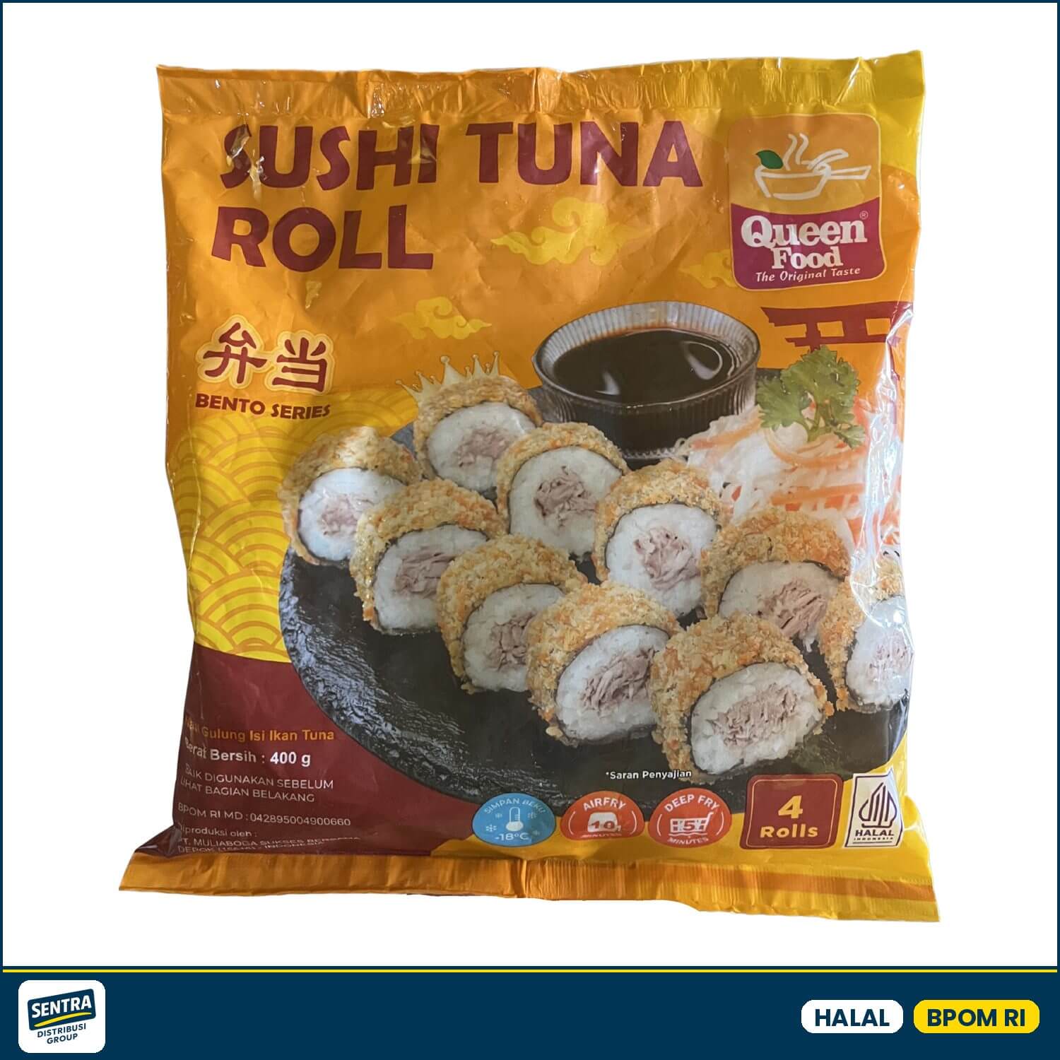 Queen Food Sushi Tuna Roll 400Gr