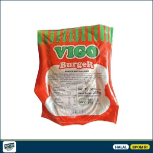 Vigo Beef Burger Wet 10 Pcs