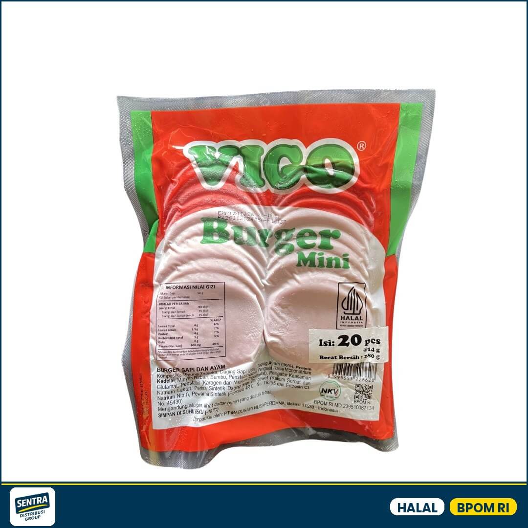 Vigo Mini Burger 20 Pcs