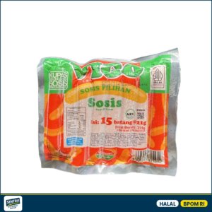 Vigo Sosis Sapi 15 Pcs